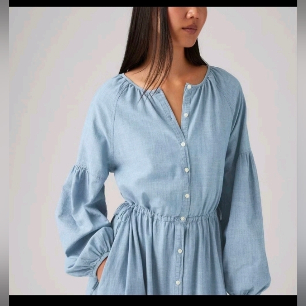 Levi's Women's Jolene Long Sleeve Maxi Dress - Picture 3 of 5